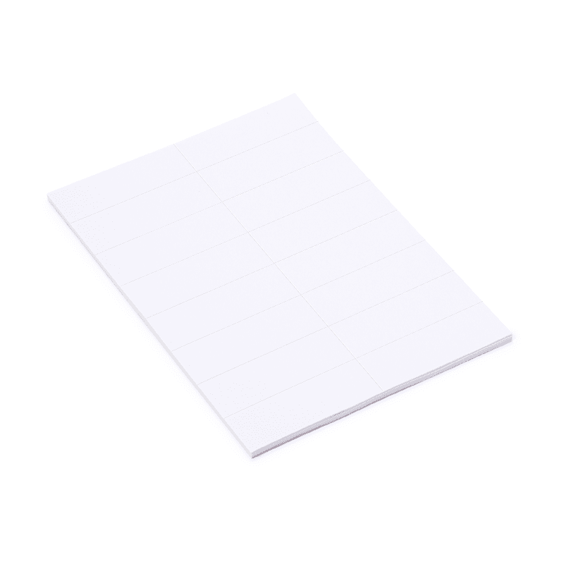 1200.00000 Planche d'Étiquettes Vierges À Personnaliser A4 - Easyflyer