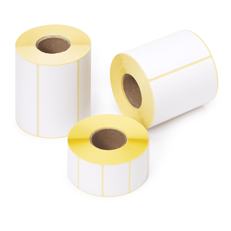 32000.00000 Rouleau d'Étiquettes Vierges À Personnaliser 10x10 cm - Easyflyer