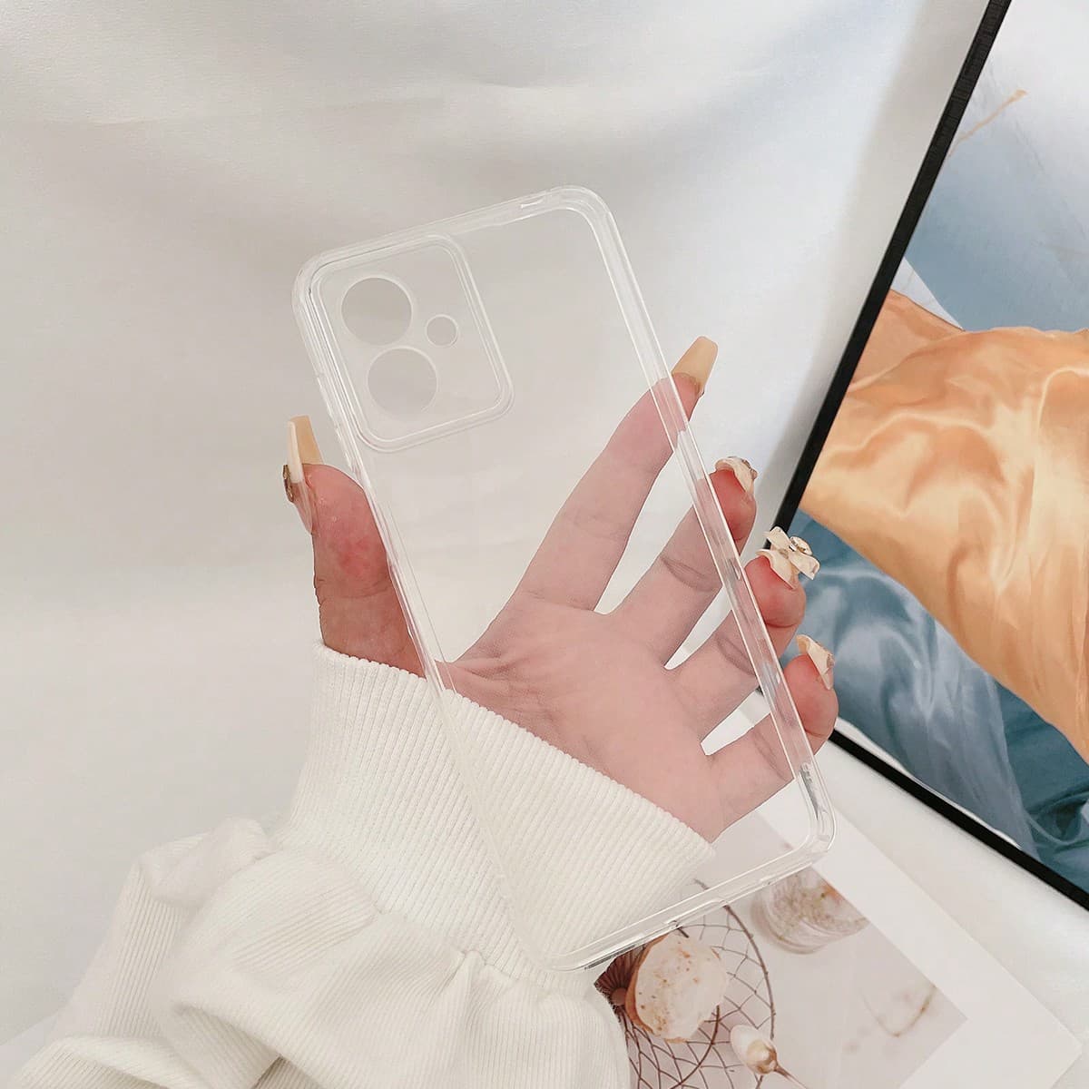 1 pièce Étui de téléphone TPU haute transparence compatible avec les téléphones MOTO G50/G10/G20/E13/G13/G23/G32/G62/G60/G14/G54/ Pixel