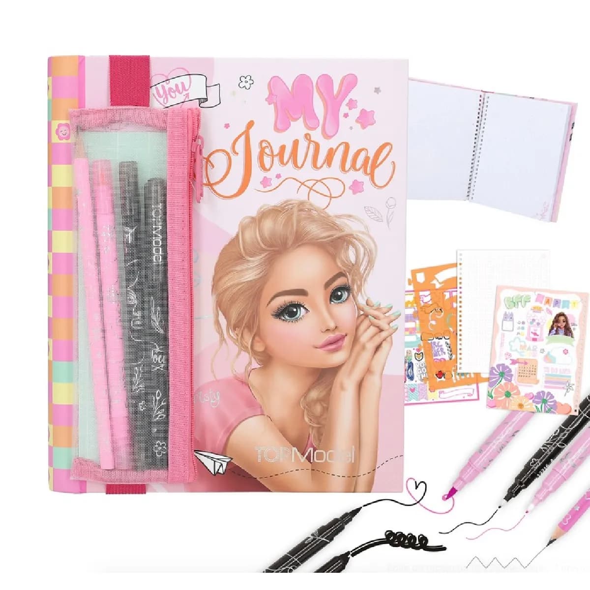 Topmodel Coffret journal à personnaliser - 11 pièces